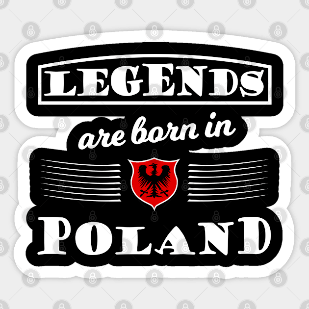 Poland legends Sticker by Karpatenwilli